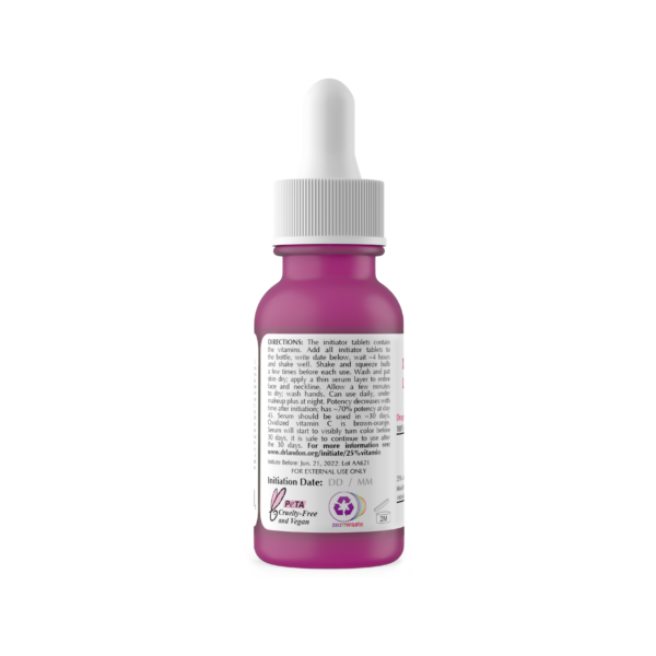 25% VITAMIN C SERUM, 100% Natural Initiate